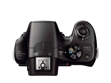 Sony A3000 top
